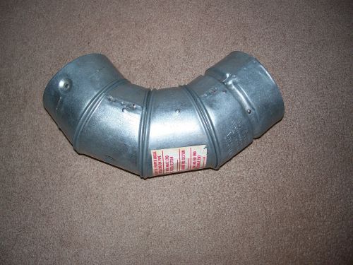 Air-jet type b gas galvanized vent/duct 4&#034; 90° elbow, general products co. for sale