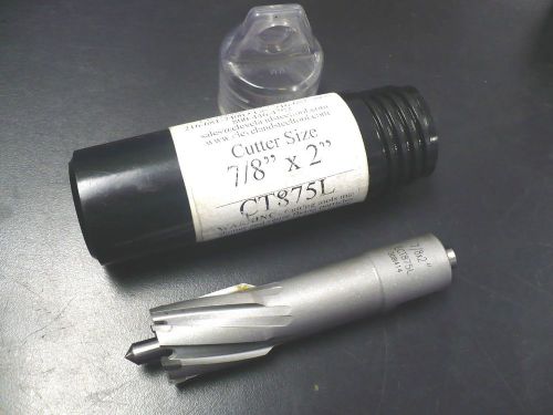 Evolution annular carbide cutter bits- 7/8&#034; x 2&#034; with pilot pin - free shipping for sale