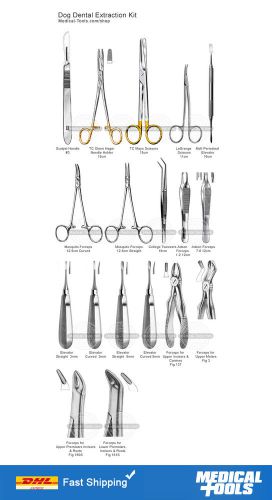 Dog/dental/extraction/set/veterinary/surgical/tooth/removal/premium quality for sale