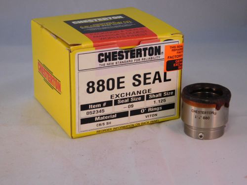Chesterton 880e mechanical seal 52345 - rebuilt! for sale