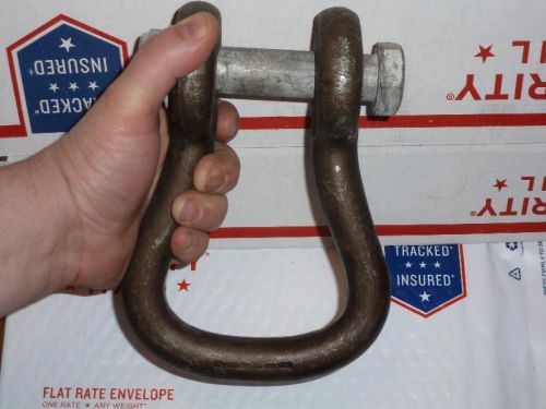 Heavy Duty Rigging Clevis.  Towing Lifting Steel 1 inch Shackle. 1&#034;