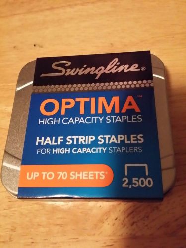 SWINGLINE OPTIMA HIGH CAPACITY STAPLES Half Strip Staples
