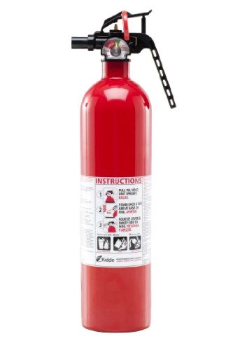 Fire Extinguisher Pack Multi Purpose Kidde Fa110 Fire Extinguisher 1a10bc 1 New
