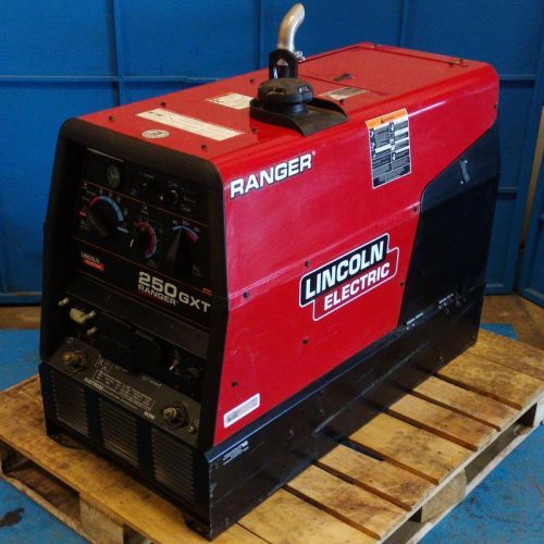 Lincoln electric ranger welder generator 250 gxt, 144hrs. for sale