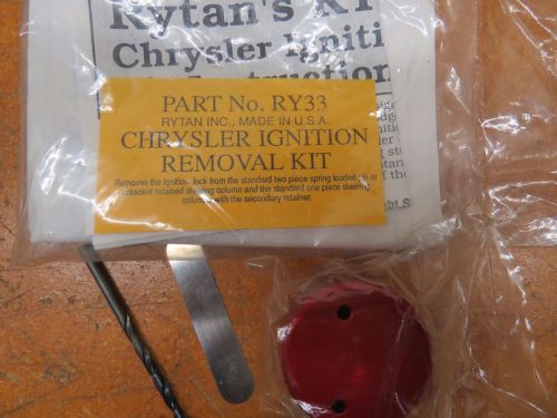 Chrysler ignition lock removal tool - Rytan Ry33 - NIB - Locksmith