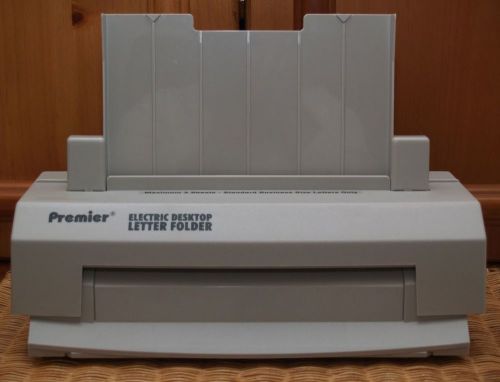 EUC Premier P6200 Letter Folder Desktop 3 Sheet Automatic Martin Yale