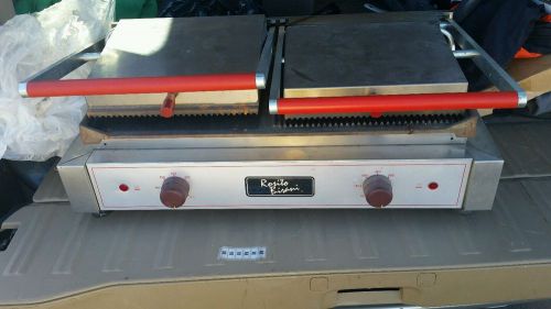 Rosito &amp; bisani sandwich grill press double panini grill for sale