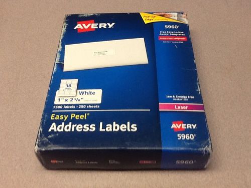 Avery Easy Peel Laser Address Labels Ave5960