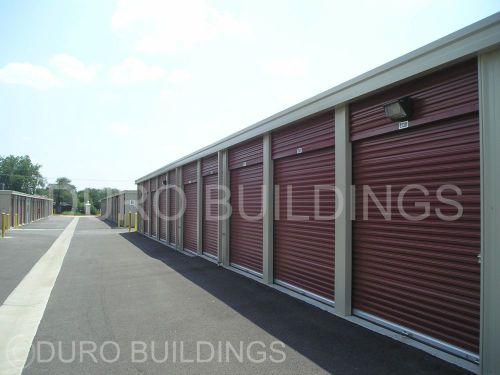 Duro steel mini self storage 40x100x8.5 metal prefab building structures direct for sale