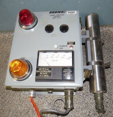 NMC GAMMA RADIATION MONITOR GA-6 W/ GD-6B DETECTOR - jj