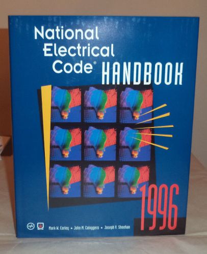 National Electrical Code Handbook 1996 HB 1016 Pages