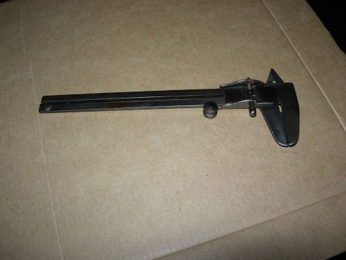 Santo #3005 sliding caliper 5&#034; long germany 16th &amp; 32nds increments all metal for sale
