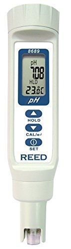 Reed Instruments REED Instruments 8689 Digital pH Meter/Pen, 0.00 to 14.00 pH,