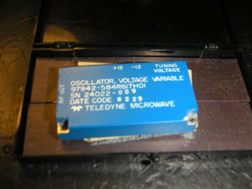 Teledyne 97942-584R617H01 Variable Voltage Oscillator - SMA Female