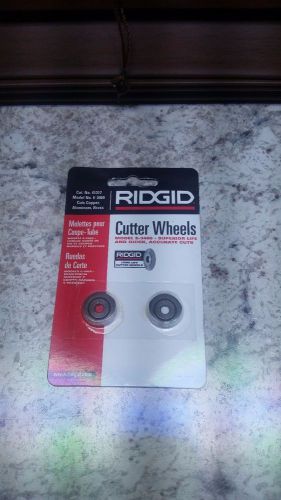 New RIDGID Cutter Wheels, 2 Pack #41317 E-3469 ***FREE SHIPPING***