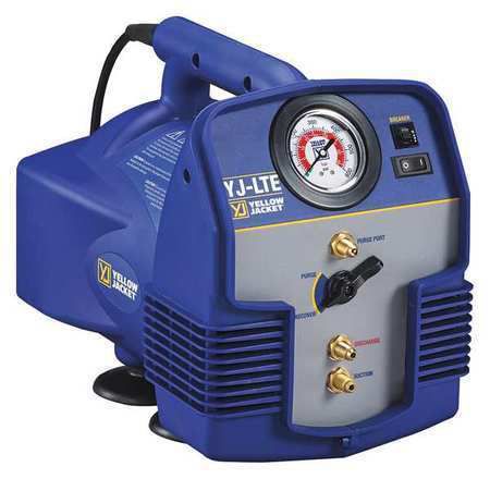 2-port refrigerant recovery machine, yellow jacket, 95730 for sale