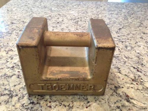 Troemner 20 kg Class F Cast Iron Grip Handle Weight Local Pick Up Only