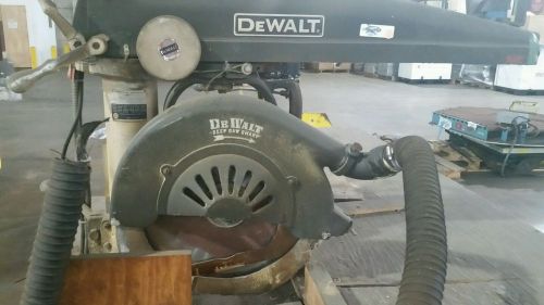 Dewalt radial arm saw 16&#034; 5hp motor with large table for sale