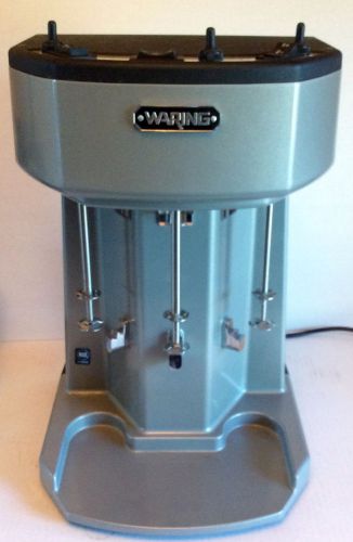 Waring Commercial Drink Mixer 3 Speed WDM360 With 3 Mixing Cups