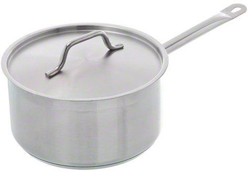 Update International (SSP-6) 6 Qt Induction Ready Stainless Steel Sauce Pan