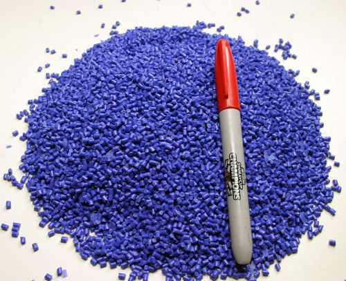 Pe base blue color concentrate plastic pellet 3 lbs free shipping 25:1 letdown for sale