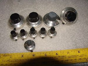 10pcs DUO DIAL PRECISION 10 TURN DIALS FOR POTENTIOMETERS +