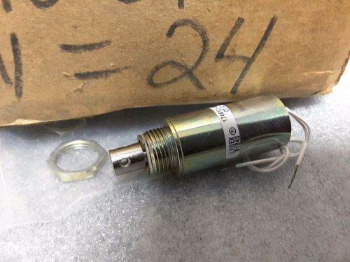 Ledex solenoid linear tubular 174412-028 40vdc 2.37a act 15v continuous new $29 for sale