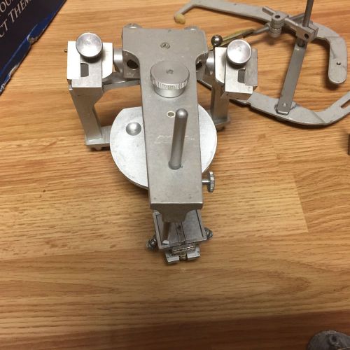 Whip mix dental articulator with case, facebow , cast mounts , mounting tools for sale