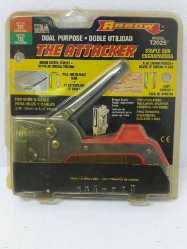 Arrow Fastener T2025 Dual Purpose Staple Gun and Wire Tacker~USA~Made Quality