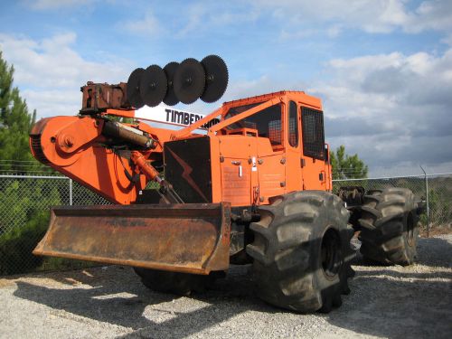 2001 timberland 4x4 articulated skidder forestry tree trimmer, 5 blade winch ! for sale