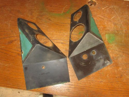 Oliver tractor1755,1855,1955,2255dash side planels for kill cable and IGN switch