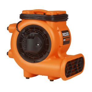 RIDGID 1625 CFM Blower Fan Air Mover with Daisy Chain