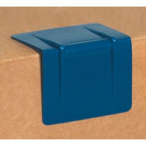 2 1/2&#034; x 2&#034; - Blue Plastic Strap Guards - 1000 Per Case