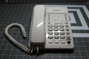 Panasonic KX-TS105W White Single Line Analog Corded Desk Phone Advanced ITS