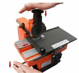 New Nameplate Metal Label Stamping Printer Marking Machine Semi-Automatic 4mm