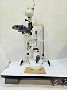 Optometry 2 Step Slit Lamp Haag Type with Accessories Fast Shipping Worldwide