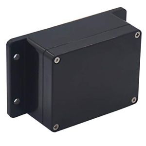 Raculety Project Box IP65 Waterproof Junction Box ABS Plastic Black Electrical x