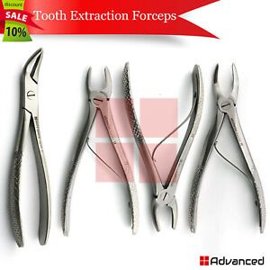 Dental Teeth Extracting Forceps Upper Roots Molar Extraction Oral Surgery Pliers