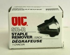 Officemate OIC SR-R Black Staple Remover 1