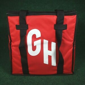 Grubhub Insulated Delivery Bag Small Red Good Condition