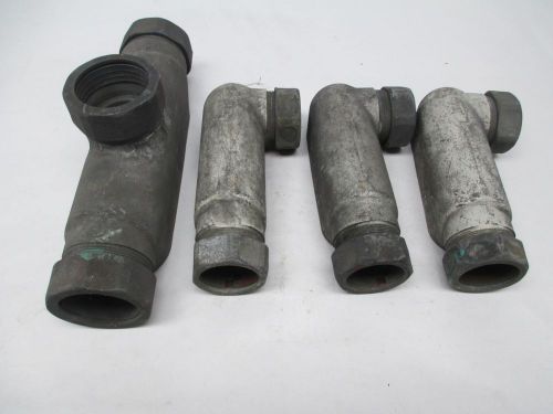 LOT 4 APPLETON ASSORTED FORM 35 CONDUIT BODY FITTINGS 1-1/2IN 2IN D291195