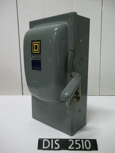 Square D 600 Volt 60 Amp Fused Disconnect (DIS2510)