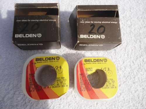 Belden #8050 solderable magnet wire - 20 awg - 1/2 lb for sale