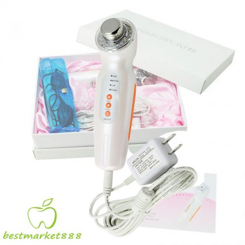3color led light photon rejuvenation therapy 3mhz ultrasonic skin care facial+aa for sale