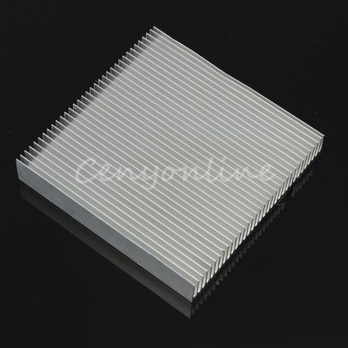 Aluminum Heat Sink Cooling 90x90x15 mm For LED Power IC Transistor DC Converter