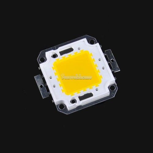 DIY 20W 1600LM Warm White High Power LED light Lamp COB Chip Bulb DC 32-34V