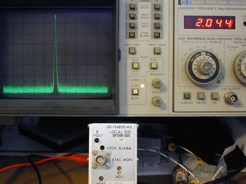 2042 MHz PLL brick oscillator, 14.4 dBm output