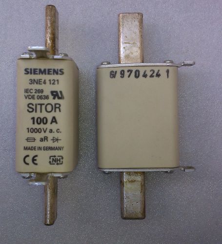 Siemens 3NE4 121 fuse 3NE4121 100A 1000V