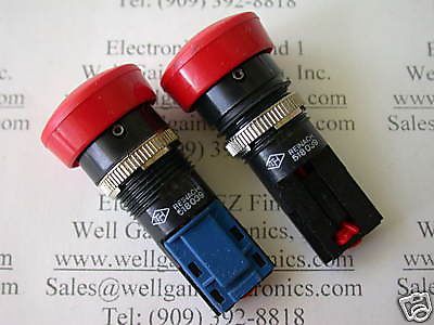 TH 518039 RED ACTUATOR for PUSH PULL SWITCH D=15 L-50mm