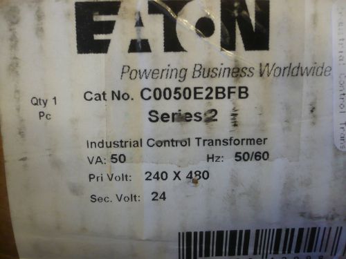 New Eaton C0050E2BFB Industrial Control Transformer